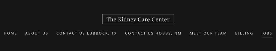 The Kidney Care Center